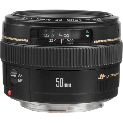 lens canon 50mm f/1.4