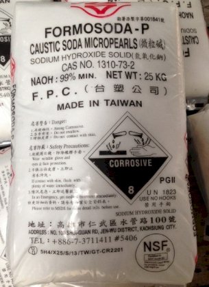 Caustic Soda Micropearls NaOH 99% (Đài Loan)