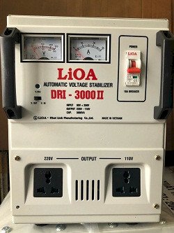 Ổn áp 1 pha Lioa DRI-3000ii 3KVA