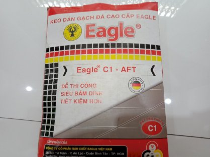 Keo dán gạch cao cấp Eagle C1 AFT