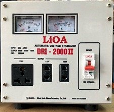 Ổn áp 1 Pha Lioa DRI-2000ii 2KVA