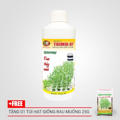 Dung dịch thủy canh rau Điền Trang 500ml, tặng hạt giống 25g