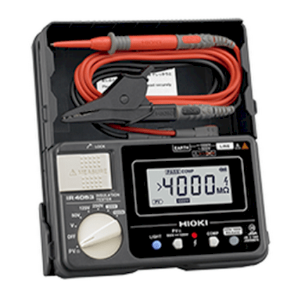 Máy đo điện trở cách điện Hioki IR4053-10 (1000V, 4000MΩ, 5 Range)