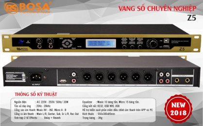 Mixer vang số Bosa Z5