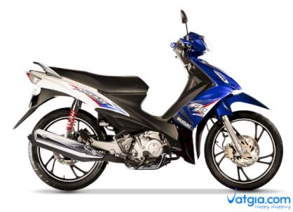 Xe máy Suzuki Axelo 125 côn tay 2018 (Trắng xanh)