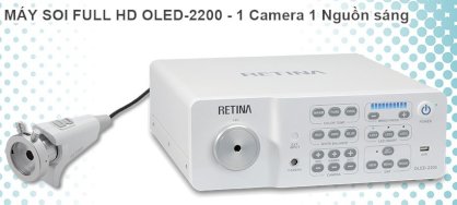 Máy soi tai mũi họng Full HD Retina  OLED-2200