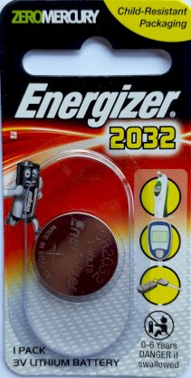 Pin lithium 3v ENERGIZER CR2032 vỉ 1 viên