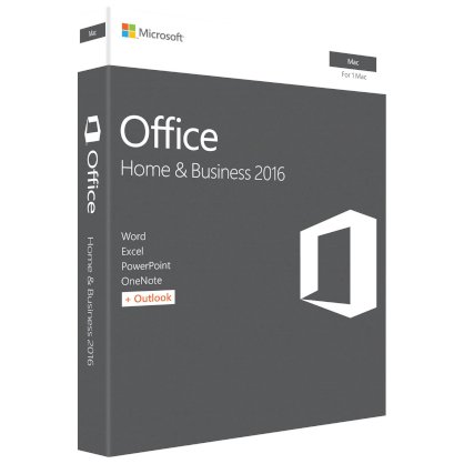 Phần mềm  Microsoft Office Home and Business 2016 for Mac W6F-00882