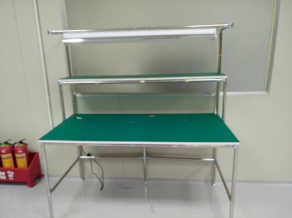 Bàn thao tác inox 304 có thảm tĩnh điện PVC Hải Minh