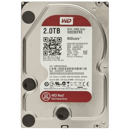 Ổ cứng HDD Western Red 2Tb SATA3 5400rpm