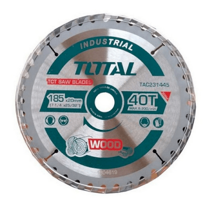 Lưỡi cưa gỗ TCT 185mm 40 răng Total TAC231445