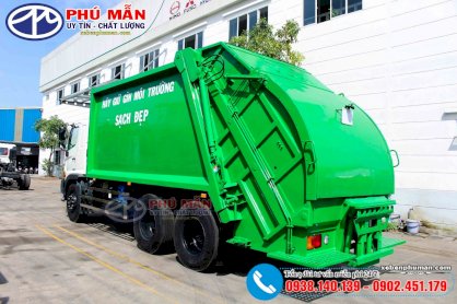 Xe ép rác 20 khối HINO FM8JN7A - EURO 4