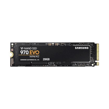 Ổ SSD Samsung 970 Evo 250GB PCIe 3.0x4, NVMe 250GN M2.2280 (đọc: 3400MB/s /ghi: 1500MB/s)