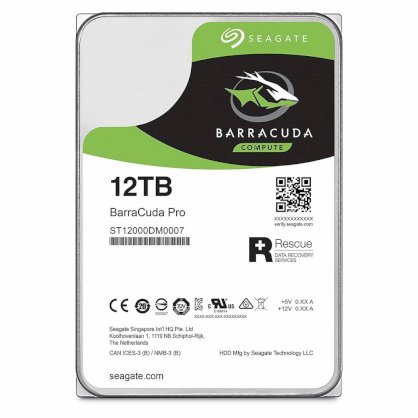 Ổ cứng HDD Seagate Barracuda Pro 12Tb 6Gb/s, 256MB cache, 7200rpm