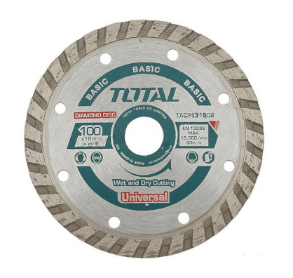 Đĩa cắt gạch hợp kim 4”/100mm Total TAC2131003