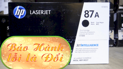 Hộp mực in HP 87A (CF287A) sử dụng cho các dòng máy: HP 506DN, M527C, M506X, M527DN, M501F, M527F