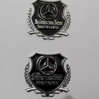 Logo OBD cho xe hơi Mercedes  (đen trắng)
