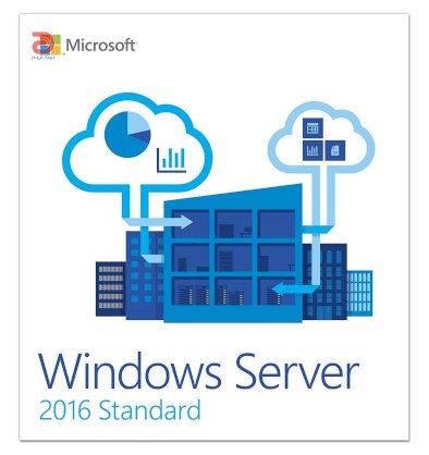 Microsoft Windows Server Standard 2016 64Bit English 1pk DSP OEI DVD 16 Core (P73-07113)