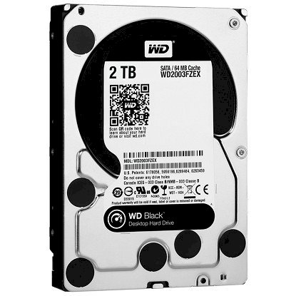 Ổ cứng HDD Western Black 2Tb SATA3 7200rpm