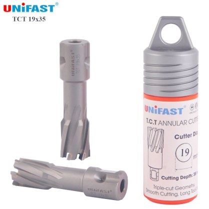 Mũi khoan từ hợp kim Unifast TCT 19x35 (Phi 19mm, sâu 35mm)
