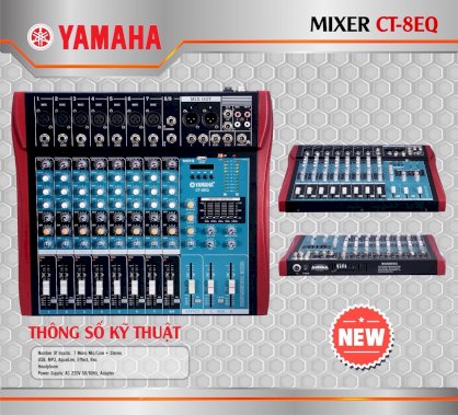 Mixer Yamaha CT-8EQ (7 line)