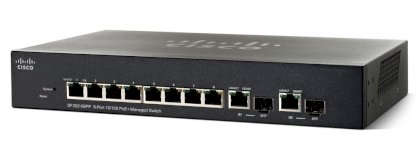 Cisco 8-port 10/100 POE Managed Switch - SF352-08P-K9-EU