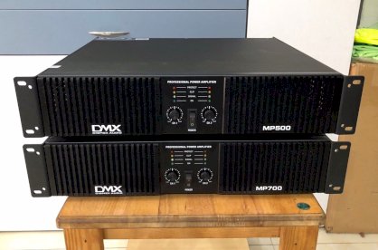 Cục đẩy 2 kênh DMX MP700 chuyên karaoke gia đình