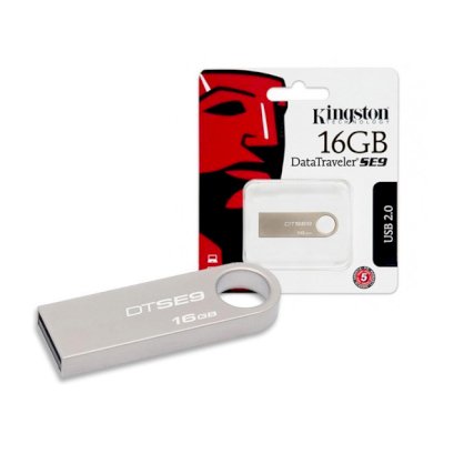 USB Flash  Kingston 16G SE9 (Vỏ nhôm) (FPT)