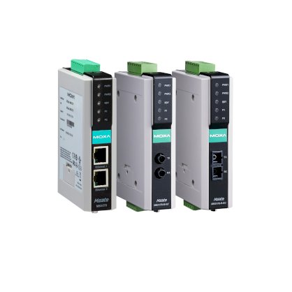 Bộ chuyển đổi Modbus Gateways nâng cao 2 cổng  Moxa-RS232/485/4221 sang Ethernet MGate MB3270