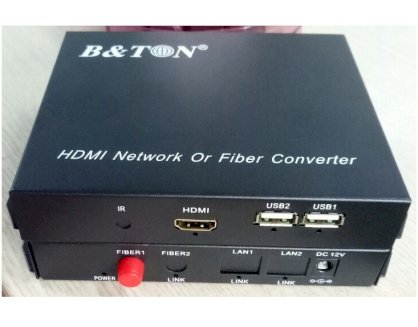 Chuyển đổi HDMI video sang quang BTON BT-101S-20T/R - USB