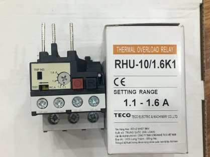 Rơ le nhiệt Teco RHU-10/1.6K1