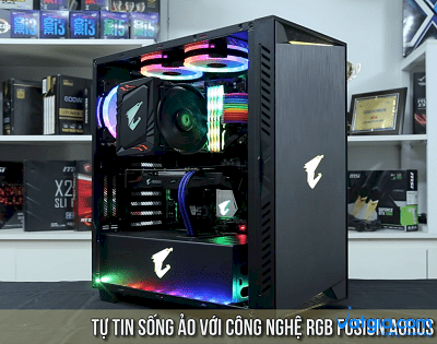 Bộ case máy tính chơi game PCAP AORUS GAMING ULTRA