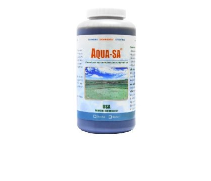 Chế phẩm vi sinh xử lý bùn, chất hữu cơ tích tụ đáy ao, làm sạch đáy ao nuôi tôm Aqua SA 1 lít