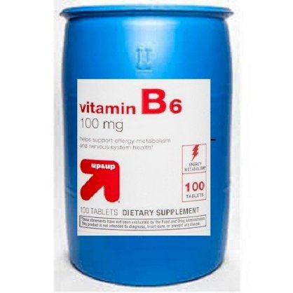 Viamin B6 nhập khẩu Trung Quốc - 25 kg/Phuy