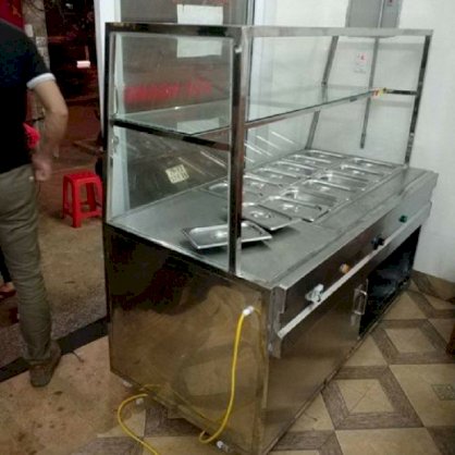 Tủ hâm nóng thức ăn inox Hải Minh 279