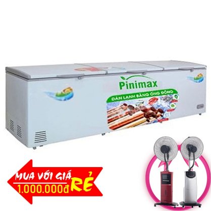 Tủ đông 3 cánh Pinimax inverter 1300 lít PNM-139AF3 đồng (R600A)