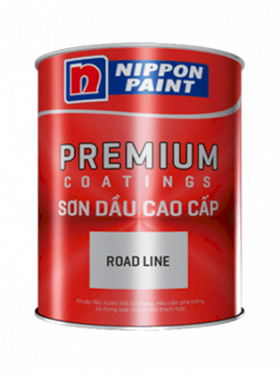 Sơn kẻ vạch đường phản quang Nippon Roadline 5 Lít - Vàng