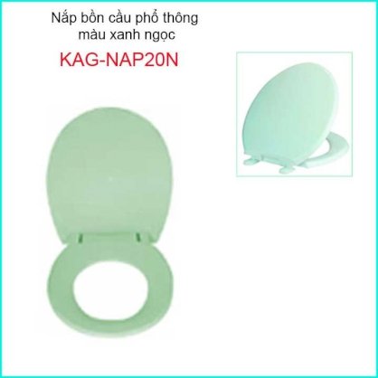 Nắp đậy bàn cầu màu xanh ngọc KAG-NAP20N