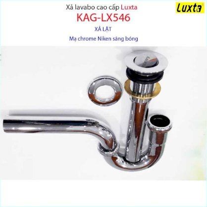 Xả lavabo Luxta, bộ xả lavabo lật lavabo cao cấp KAG-LX546