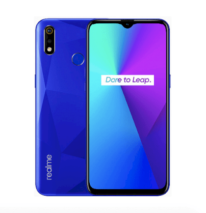 Realme 3i 3GB RAM/32GB ROM - Diamond Blue