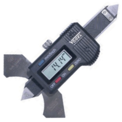 Thước đo mối hàn điện tử 0-20mm  Vogel 474410
