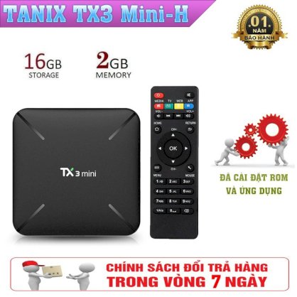 Android Tivi Box Tanix TX3 Mini H Rom ATV