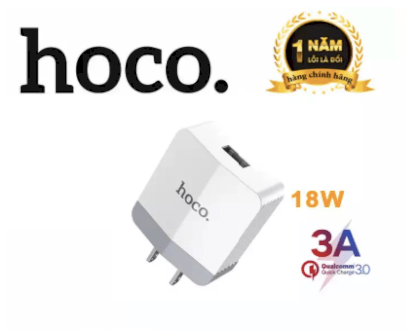 Cốc sạc nhanh Hoco C13 Qualcomm QC3.0