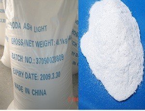 Soda Ash Light Na2CO3 98% - 40kg/bao