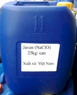 Nước tẩy Javen 10% - 25kg/can