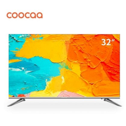 Smart TV HD Coocaa 32 inch Wifi - Tràn viền - Model 32S5C (Bạc) - Chân viền kim loại