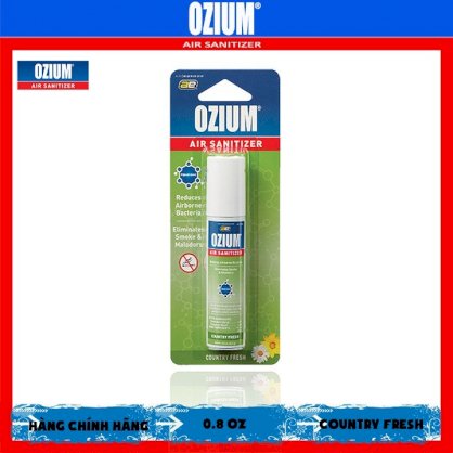 khử mùi Ozium Air Sanitizer Spray 0.8 oz (22.6g) Country Fresh/OZ-15