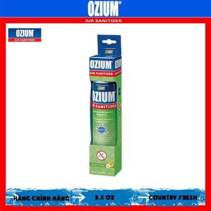 xịt khử mùi Ozium Air Sanitizer Spray 3.5 oz (99g) Country Fresh/OZM-15