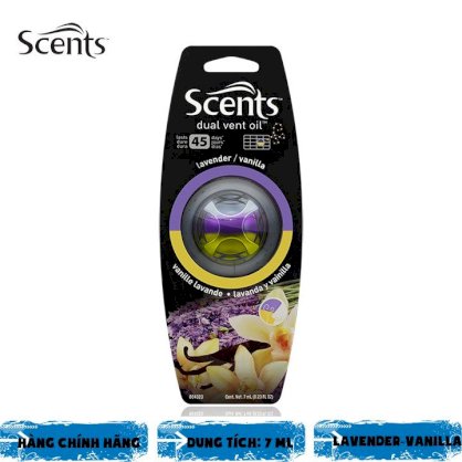 Nước hoa ô tô Scents Vent Oil-Lavender-Vanilla