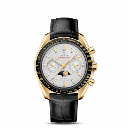 Đồng hồ Omega Speedmaster Moonphase Chronograph Master Chronometer Vàng Khối 18K 304.63.44.52.02.001